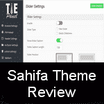 Sahifa WordPress Theme Review