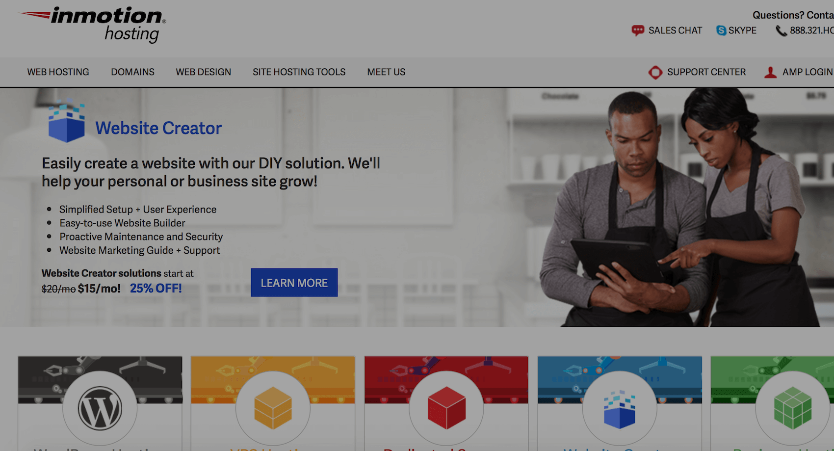 InMotion Hosting vs Bluehost