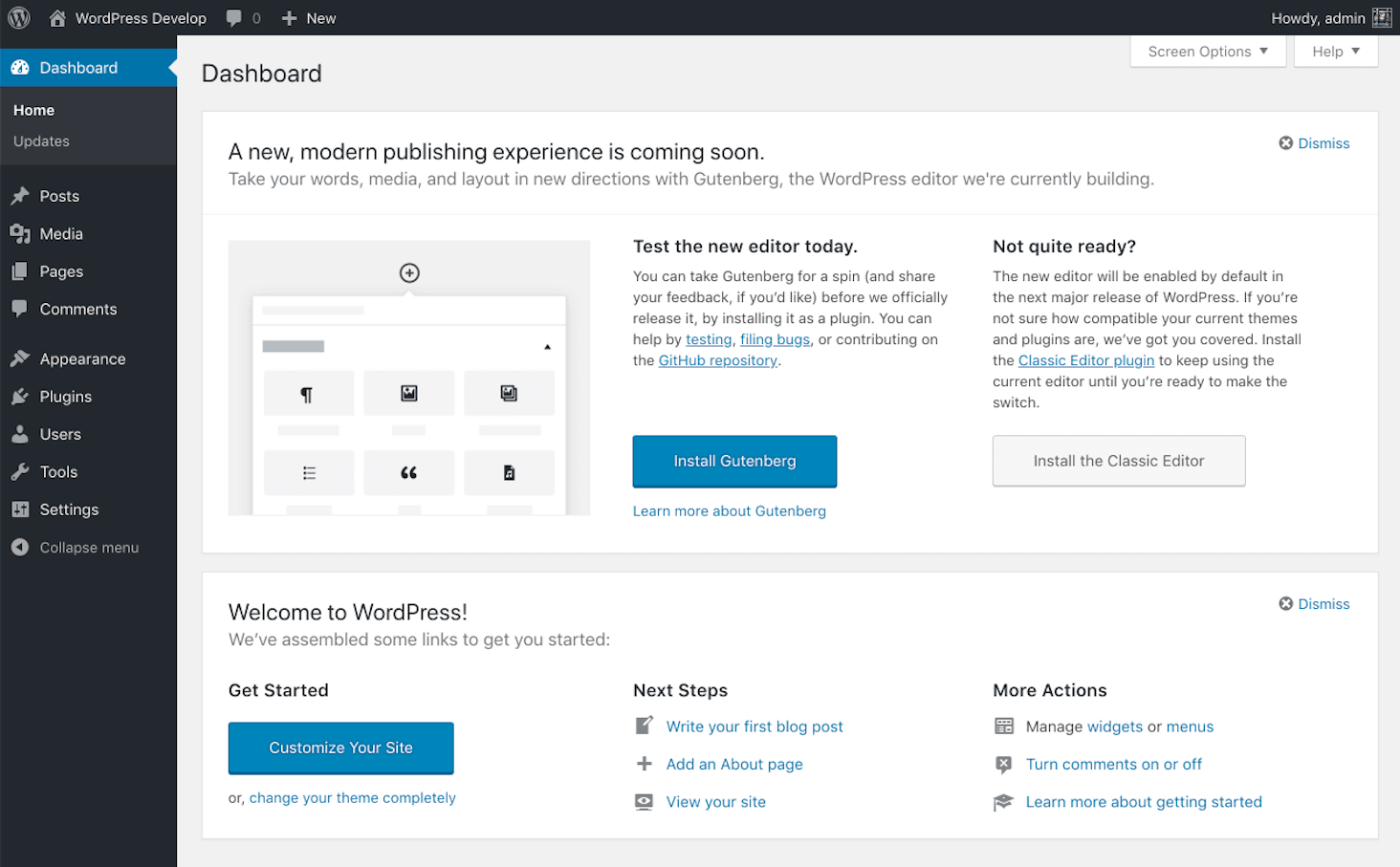 moving a WordPress blog post to another page
